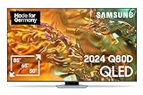 Samsung QLED 4K Q80D Fernseher 65 Zoll, Samsung TV mit Neural Quantum 4K AI Gen2 Prozessor, 4K AI Upscaling, Direct Fully Array, Smart TV, GQ65Q80DATXZG, Deutsches Modell [2024]