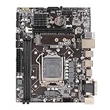 KIMISS H310 LGA 1151 Micro ATX DDR4 Motherboard, Unterstützt 8. 9. Core Generationen, Integrierter Grafikprozessor, Breite CPU-Kompatibilität, Desktop-Gaming-Mainboard