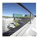 Balkon-Haustierzaun-Sicherheitsschutznetz-Werkzeuge, beweglicher Begrenzungszaun ohne Strom, Bauernhof-Fußballfeld-Schutzbegrenzungs-Gartennetz, DIY dekorativ ( Size : H2.7xL5m/H8.85xL16.40ft )