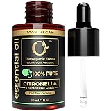 100 % reines und natürliches Citronella-Öl, verbessern Sie Ihre Stimmung, halten Sie Insekten fern, erstaunlich für Haarpflege und Kopfhautmassage, Aromatherapie-Diffusor für ätherische Öle