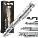 BIIB Geschenke für Männer, Taktischer Stift Multitool Gadgets für Männer Geschenke für Papa, Tactical Pen, Weihnachtsgeschenke für Männer, Adventskalender Männer Füllung, Vatertagsgeschenk