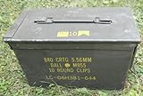 Munitionskiste Muni-Kiste original US, gebraucht, Metallkiste Behälter Metallbox