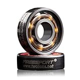8 Stück Keramik-Skate-Kugellager, 608 RS ABEC 9 Kugellager für Skate/Skateboard/Longboard/Rollschuh-Kugellager 8 mm x 22 mm x 7 mm