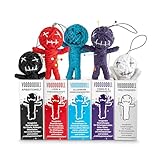 Schöne Güter Voodoo Puppe Mix für alle Angelegenheiten Voodoo Doll to go Voodoo-Doll imaginäre Strafen für Diverse Angelegenheiten und Lieblingsmenschen Geschenk im Karton 5 x PRYM Stecknadel