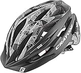 Cratoni Unisex – Erwachsene Pacer Fahrradhelm, Schwarz/Anthrazit Matt, S - M (54-58 cm)