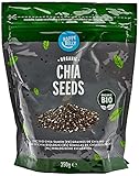 Amazon-Marke: Happy Belly Bio Chia-Samen, 350g, 4er-Pack