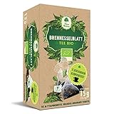 Brennnessel Tee Pyramiden BIO (15x1g) Brennnesselblätter Bio Teebeutel Pyramiden Biologisch abbaubarer Gesundheitstee ökologischer Anbau Körper Regeneration