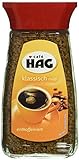 Cafe HAG klassisch mild Glas, entkoffeinierter löslicher Bohnenkaffee, 100g