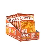 Quest Tortilla Style Protein Chips Nacho Cheese Flavor, Glutenfrei, 8 x 32 g – 1 Stück