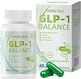 GLP 1 Kapseln Abnehmen 800mg Hochdosiert - Proba GLP-1 Stoffwechsel Pro, mit Synbiotika, Berberin, Eriocitrin Probiotic, für Darmgesundheit, Energie und Stoffwechselverbesserung (60 Kapseln)