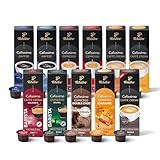 Tchibo Cafissimo Probierset verschiedene Sorten Caffè Crema, Espresso und Kaffee, 110 Stück (11x10 Kaffeekapseln), nachhaltig & fair gehandelt