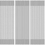 Yunnaty 45-Teiliges Dekupiersägeblatt-Set mit Glattem Ende, Langlebiges Dekupiersägeblatt zum Holzschneiden, 5 zum Schneiden Von und Kunststoff