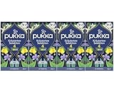 Pukka Tee, Bio-Kräutertee Selektion, 'Surpreme Matcha Green', 'Zitrone & Ingwer mit feiner Manuka-Honignote', 'Drei Minze', 'Night Time', Für jeden Anlass, 4er Pack, 4 Teesorten, 80 Teebeutel