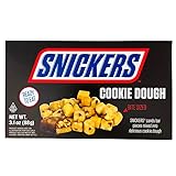 Snickers Cookie Dough Bites (88g) - Butterweicher Keksteig mit Snickers Riegel als Würfel Original aus Amerika