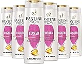 Pantene Pro-V Locken Pur Shampoo, Pro-V Formel + Antioxidantien, Für Widerspenstige Locken, 6x300ML