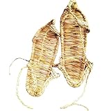 Damen Herren Summer Traditional Rattan Woven Sandals Vintage Casual Slippers Stroh Seil gewebte Sandalen, handgemachte Sandalen, einzigartige Eigenschaften, langlebige Hausschuhe, Outdoor Schuhe