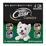 GOFUN Cesar Classics Adult Wet Dog Food Variety Pack - Poultry 3.5 oz. (Pack of 24) (1)