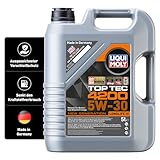 LIQUI MOLY Top Tec 4200 5W-30 New Generation | 5 L | Synthesetechnologie Motoröl | Art.-Nr.: 3707, farblos