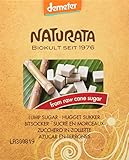 Naturata Bio Würfel-Zucker 500 g | Rohrohr-Zucker in Demeter-Qualität | Feinster Brauner Zucker für Tee, Kaffee & Desserts | Nachhaltig & Fair produziert