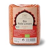 Classic Ayurveda - Bio Rote Linsen (geschält & ganz) - 500 g - Ideal für die schnelle Küche mit kurzer Kochzeit