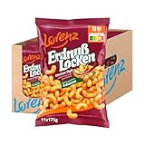 Lorenz Snack World ErdnußLocken Mexican, 11er Pack (11 x 175 g)
