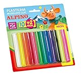 Alpino dp000018 – Blister mit 12 rollitos Knete