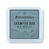 NEU: Störtebekker® Premium Festes Shampoo Sea Breeze - Handgefertigtes, veganes Shampoo für Herren & Damen - Wohlduftende Duschpflege für Haut und Haar - Festes Feuchtigkeits-Shampoo (60g (1er Pack))