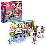 LEGO Friends Paisleys Zimmer, BAU- und Spielset für fantasievolle Rollenspiele, Geschenk für Mädchen ab 6 Jahren, Set mit 2 Minifiguren und Einer Hasen Tierfigur, Lernspielzeug 42647