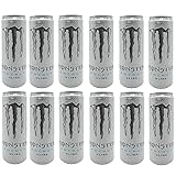 Monster Energy Drink Dose – 500 ml – Ultra White (12 Stück)