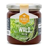 Deutscher Waldhonig 500g - Imkerei Schell - flüssiger Honig aus eigener Produktion - 100% Deutscher Honig