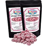 Leckere Große Himbeeren - fruchtiges Himbeer Bonbon - EXTRA fruchtig - Weihnachtsmarkt Bonbon 2x 250g