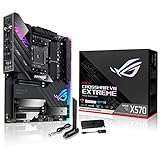 ASUS ROG CROSSHAIR VIII EXTREME AMD X570 Gaming-Mainboard (EATX, 18+2 Leistungsstufen, PCIe 4.0, WiFi 6Ef, SATA 6Gb/s, fünf M.2-Steckplätzen, USB 3.2 Gen)