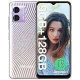 DOOGEE N50S Android 13 Smartphone Ohne Vertrag, 9GB+128GB Speicher/1TB Erweiterbar 6.52' HD+ Display, 4200mAh mit 10W Schnellaufladung Handys, 20MP Kamera, 4G Dual SIM Günstig Handy 2024