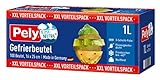 pely 8671 Gefrierbeutel, 1 L, 100 Beutel, Vorteilspack