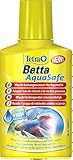 Tetra Betta AquaSafe - Wasseraufbereiter macht Leitungswasser fischgerecht für gesunde Kampffische, 100 ml Flasche