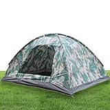 Camping Backpacking Tent, Portable Single Layer Tent, Sleeping Hiking Tents, Outdoor Easy Setup Tent, Waterproof Dome Tent, Easy to Use, Suitable for Outdoor Camping