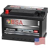 US Autobatterie 77Ah 680A/EN USA Batterie Pluspol Links Voyager Cherokee Wrangler Navara Captiva