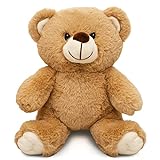 Milaboo kuschelweicher Teddybär klein 20 cm I Kuscheltier Baby in beige inkl. Postkarte I Liebevoll designter Kuschelbär zum Verlieben I super weiches Plüschtier zum Verschenken