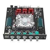 UPALDHOU MODELLOSE -Leistungsverstärkerverstärkerverstärker -Verstärker Board HiFi Sound Power Amp Modul für DIY Lautsprecher Material: PCB, Metall Kurzschlussschutz für Autos, Heimkinos