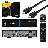 AC-Sat-Corner GigaBlue UHD Trio 4K PRO E2 Linux Combo Receiver inkl. 1TB USB Festplatte