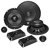 Hifonics VX-6.2C 2-Wege Set Einbau-Lautsprecher 200W Inhalt: 1 Set