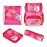 herlitz 50039555 Schulranzen Loop Plus, Bloomy Horse, 1 Stück