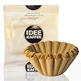 Service-Paket Idee Kaffee Aromatisch, 50x60g Filterbeutel gemahlen inkl. 50 Korbfilter