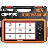 Launch X431 CRP919C Lite Bidirektionales Diagnosegerät Auto mit 32+ Reset, DoIP & CAN FD, Alle System Auto Auslesegerät, OBD2 Diagnosegerät für alle Fahrzeuge, AUTOVIN, FCA Autoauth, 2 Jahre Update