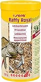 sera Raffy Royal Nature 1000 ml (220 g) getrocknete Fische (50 %) & Garnelen (50 %), artgerechte Abwechslung zum kräftigen Zubeißen mit Anchovies, Futter für Wasserschildkröten