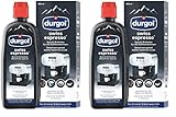 durgol swiss espresso Spezial-Entkalker – Kalkentferner für Kaffeemaschinen aller Typen und Arten – Deutsche Version – 1x500ml (Packung mit 2)