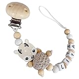 personalisierte gestaltetes Babygeschenk mit Namen für Mädchen oder Junge Baby Geschenk personalisiert zur Geburt & Taufe Große Farbauswahl Reh (Sand)