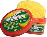 Obenland Uni-Rein öko Putzstein mit Schwämmen Vielseitiger Universalreiniger für, Küche, Bad, WC, Armaturen Fenster, Sneaker, Ceranfeld, 300 g