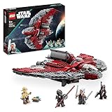 LEGO Star Wars Ahsoka Tanos T-6 Jedi Shuttle Set, baubares Raumschiff-Spielzeug mit 4 Minifiguren inkl. Sabine Wren und Marrok mit Lichtschwertern, Geschenk für Fans der Ahsoka-Serie 75362