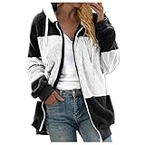 Yunshenla Winterjacke Damen Mit Innovativem Blockstreifen-Konzept, Aus Leichtem, Warmem Material, Mit Winddicht Eigenschaften, Ideal FüR Aktive Winterfreizeit Und Outdoor-Erkundungen S-5XL
